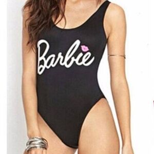 Barbie one piece swim suit, size small, NEW